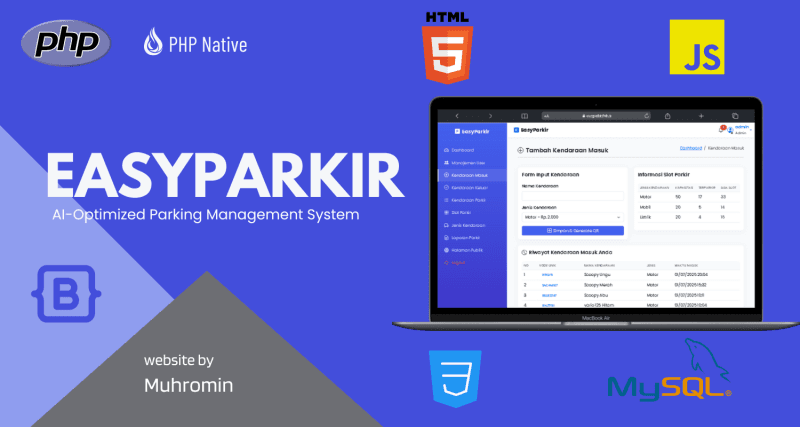EasyParkir – Digital Parking Management System